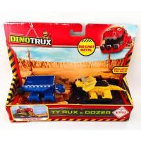 ราคา Mattel Dinotrux ดึงกลับ Tyrannosaurus รถบรรทุกของเล่นรถ Chomping Jaw และ Tail Smashing Action สะสม Dino รถก่อสร้างสําหรับอายุ 3 สินค้าขายดีใหม่ (57811221246)