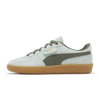 ราคา [สต๊อกพร้อม ส่งฟรี] รองเท้าลําลอง Puma Palermo รองเท้าผู้ชายผู้หญิง สีเทา-เขียว พื้นยาง สไตล์วินเทจ麂皮 สําหรับฝึกซ้อม [ACS] 39646351 (55415701799)