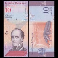 ราคา America ยี่ห้อใหม่ UNC Venezuelan 10 Bolivar ธนบัตร 2018 แผ่น fre723 (42482884786)