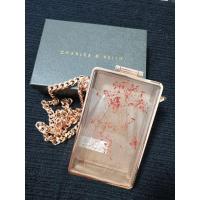 ราคา คลัทช์ Charles&Keith แท้ มือหนึ่ง สีโรสโกลด์สวยสุดๆค่ะ (5758822567)