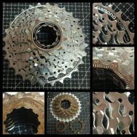 ราคา เฟืองเกียร์ 7 และ 8 สปีด Shimano เฟืองสวม (ใส่กับดุมแบบมีโม่) เฟือง7ชั้น เกียร์7สปีด เฟือง8ชั้น เกียร์8สปีด (20531017902)