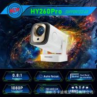 ราคา Cross-Border HY260PRO 4K Autofocus WiFi6 HD Overseas Android Portable Household Mini Projector (44106838458)