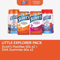 ราคา Scotts Vitamin C Pastilles 50s (แพ็ค 2 ชิ้น) และ DHA Gummies 60s (แพ็ค 2 ชิ้น) (46765439223)