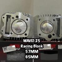 ราคา WAVE125 BLOCK 57MM DAN 65MM RACING KING DRAG QUALITY LEO ESPADA TAIKOM HHM RED LEO (47465091452)