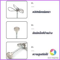ราคา E.C. คลิปหนีบธูปสแตนเลสแบบแม่เหล็ก ที่วางยุงแม่เหล็ก แม่เหล็กแรงสูง 1 ชิ้น Magnetic Incense Holder (45560013921)