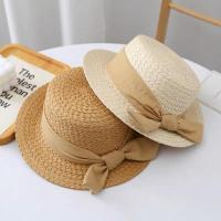 ราคา พร้อมส่งจากไทย หมวกฟาง หมวกสาน งานสวยน่ารักมาก ๆ A094 ใส่กันแดด หมวกใส่เที่ยวทะเล งานเกาหลี (22085826466)