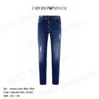 ราคา EMPORIO ARMANI กางเกงยีนส์ผู้ชายขายาว รุ่น Armani Jeans Men's Blue Code: 6Z1J45 1D1DZ (17916411206)