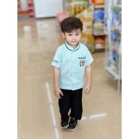 ราคา ชุดอาชีพเด็ก เสื้อเดี่ยวเซเว่น / ชุดพนักงานเซเว่น (7-11) (6345072173)