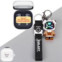 ราคา for Samsung Galaxy Buds4 Pro Case Cartoon Bear Cute Astronaut Keychain Pendant Silicone Soft Case Suitable for Samsung Galaxy Buds 4 Shockproof Shell Protective Sleeve (45706566957)