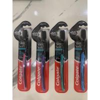 ราคา colgate slim soft charcoal toothbrush แปรงสีฟันคอลเกต สลิมซอฟท์ ชาร์โคล เรียวบาง 0.01 มม. (21058688806)