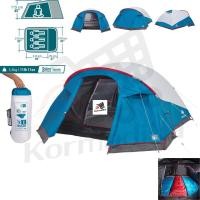 ราคา เต็นท์นอน3คน เต็น QUECHUA เต็นท์ สำหรับ 3 คน ARPENAZ รุ่น ARPENAZ CAMPING TENT FRESH & BLACK XL 3 PEOPLE (6176120144)