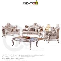 ราคา ชุดโซฟาหลุยส์ 4ชิ้น (3+2+1ที่นั่ง+โต๊ะกลาง) White Platinum Series รุ่น TSF-LV-SET AURORA-I [Pick Collection] (14151345437)