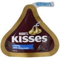 ราคา เฮอร์ชี่ส์คิสเซสช็อกโกแลตนม 82กรัม Hersheys Kisses Pouch Cream Milk Chocolate 82g. [หมายเลขบาร์โค้ด 6942836703233 ] (46415447507)