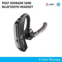 ราคา Poly Voyager 5200 Wireless Headset (Plantronics) - Single-Ear Bluetooth Headset w/Noise-Canceling Mic - Ergonomic Design (54753839847)