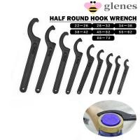 ราคา GLENES C Hook Spanner, Round Nut Tool Adjuster Hook ประแจ, Universal Pre Load Hook ปรับ 22-72 มม. Crescent ประแจรถจักรยานยนต์โช้คอัพจักรยาน Shock (54215426505)