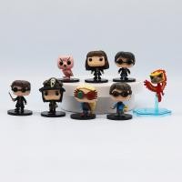 ราคา 8 ชิ้น/เซ็ต 5-7 ซม.Harry Potter รูป POP Harry James Potter Hedwig นกฮูก Hermione Dobby Jane Granger Mini PVC ตัวเลขการกระทําตุ๊กตาของเล่น (25932974518)
