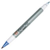 ราคา SAKURA ปากกามาร์คเกอร์ 2 หัว รุ่น 44102 XYK-T สีน้ำเงิน (24733295264)