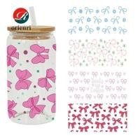 ราคา ORIENRI UV DTF Transfer Sticker, DIY Wrap Stickers, ความคิดสร้างสรรค์กันน้ํา Smooth Water Bottles Sticke สําหรับถ้วยแก้ว 16Oz (51315737344)