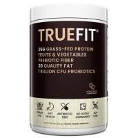 ราคา TrueFit High Fiber Protein Powder, Grass-Fed Whey Meal Replacement Shake with Prebiotics, Probiotics, & Organic Superfoods, Keto Friendly, Gluten Free (40331891321)