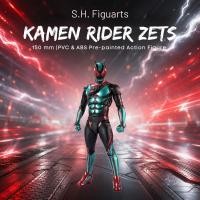 ราคา TAMASHII NATIONS S.H. Figuarts Kamen Rider Zets Fizikam Impact, approximately 150mm tall, PVC & ABS material, pre-painted articulated figure. (54815397715)
