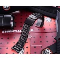 ราคา สายนาฬิกา Luminox สีดำสแตนเลส 23mm สำหรับ 6402 สายโค้ง 6400F-117 มีโลโก้ (5444613521)