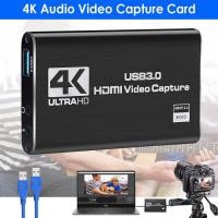 ราคา Game Capture Card เกมการ์ด ไลฟ์สตีม HDMIเป็นUSB3.0 4K60FPS การ์ดจับภาพวิดีโอ Windows Linux OSX (49409079521)