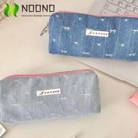 ราคา NOONOPH กระเป๋าใส่ปากกา ดินสอความจุขนาดใหญ่แบบพกพา กระเป๋าเครื่องเขียนเดนิมลายกุทัณฑ์ (52314803371)