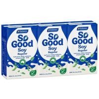 ราคา แซนนิทาเรียมโซกูดน้ำนมถั่วเหลือง 250มล. แพค 3 Sanitarium So Good Soy Milk 250ml. Pack 3 [หมายเลขบาร์โค้ด 9300652800371] (57715412477)