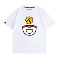 ราคา Doraemon เสื้อยืดลายการ์ตูนโดราเอมอนกระเป๋าสมบัติเสื้อผ้าฝ้าย แขนสั้น (26982364478)