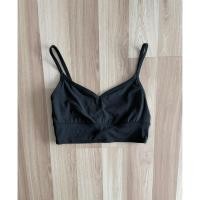 ราคา lululemon sports bra ดำ (29344242878)