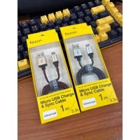 ราคา Foxcon Micro USB Charge & Sync Cable 1M สายชาร์จ Android Micro USB แบบถัก (56510897659)