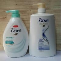 ราคา โดฟแชมพู1000ml.+โดฟครีมอาบน้ำ750ml.สุดคุ้ม!! (1994147141)