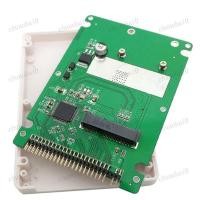 ราคา (chuanhaigg03)MSATA Mini PCI-E SATA SSD ถึง IDE 44Pinto 2.5 นิ้ว IDE 44pin 2.5 นิ้ว Hard Disk Case Enclosure กล่องสีขาวสําหรับแล็ปท็อป (45565472155)