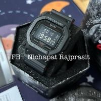 ราคา Casio G-Shock สายเรซิ่น รุ่น DW-5600HR-1 / สีดำ-แดง (24959795584)