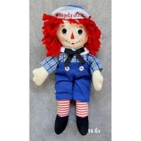 ราคา ตุ๊กตาแอนนา Raggedy Andy รุ่นคลาสสิก ขนาด 16 นิ้ว ทำมือ จาก Aurora Ann (48605420701)
