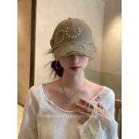 ราคา หมวกแก๊ป หมวกเบเร่ต์ Hole Star Stick American Ball Cap หญิง Out of the Street All-Match Soft Top Distressed Face ม่านบังแดดขนาดเล็กหมวกปีกโค้งคู่ (46061169067)