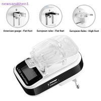 ราคา Newsandthen1 Universal Battery Charger Travel USB Wall Charging พร้อมจอแสดงผล LCD สําหรับโทรศัพท์มือถือกล้อง Nice (26844951035)