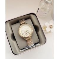 ราคา นาฬิกา Fossil Suitor Multifuction Gold-Tone Stainless Steel Women’s Watch BQ3128 (15793787782)