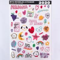 ราคา Fin.studio - BTS Doodles 2020 sticker (9378273999)