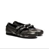 ราคา Mexico 66 TGRS รองเท้าลําลองบัลเล่ต์ Onitsuka Tiger First Double Strap Mary Jane Flat Shoes MAC0 (51565702909)
