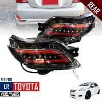 ราคา ไฟทับทิมท้าย LED สีรมดำ รุ่น Toyota Vios/Yaris ปี 2007-2012 1คู่ (56207441424)