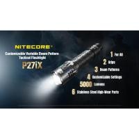 ราคา ไฟฉาย NITECORE P27IX สว่าง 5000 LUMENS ส่องไกล 430 เมตร (44560342584)