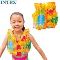 ราคา INTEX 59661 Tropical Buddies Inflatable Kid Swim Vest เสื้อชูชีพ (41ซม. x 30ซม.) (49365094128)