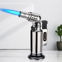 ราคา Metal Windproof Turbo Gas Lighters Welding Torch Kitchen Cooking Adjustable Flame Powerful Spray Gun Cigar Lighter For M (54607305481)