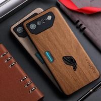 ราคา สําหรับ asus rog โทรศัพท์ 9 8 7 6 Pro rog phone9 rog Phone8 Pro 5G funda ไม้ไผ่ไม้รูปแบบปกหลังสําหรับ asus rog phone9 capa (27423281337)