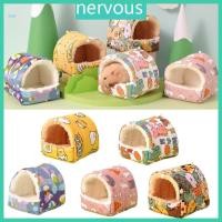 ราคา NERV หนูแฮมสเตอร์กรงหนูเปลญวนกระต่ายเตียงอุปกรณ์บ้านหนูตะเภา Ferret Plush Nest Sleeping Warm Bed สัตว์เลี้ยงขนาดเล็ก It (52011880667)