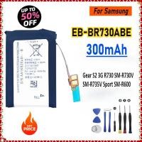 ราคา 300mAh EB-BR730ABE แบตเตอรี่สําหรับ Samsung Gear S2 3G R730 SM-R730V SM-R735V กีฬา SM-R600 สมาร์ทนาฬิกาซ่อม Bateria (57512142576)