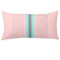 ราคา IKEA อิเกีย หมอนอิง ใน/นอกอาคาร, ถอดซักได้ สีชมพู 30x58 ซม. ฟุนเคิน (7553359984)
