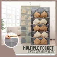 ราคา Double-sides Hanger Underwear Storage Sock Storage Bra Storage Organizer Storage Hanger Magic Storage Hanging Wardrobe (50003882062)
