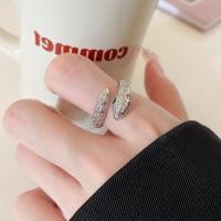 ราคา แหวนรูปงูสีเงิน สไตล์เรียบหรูและทันสมัย (50152117071)